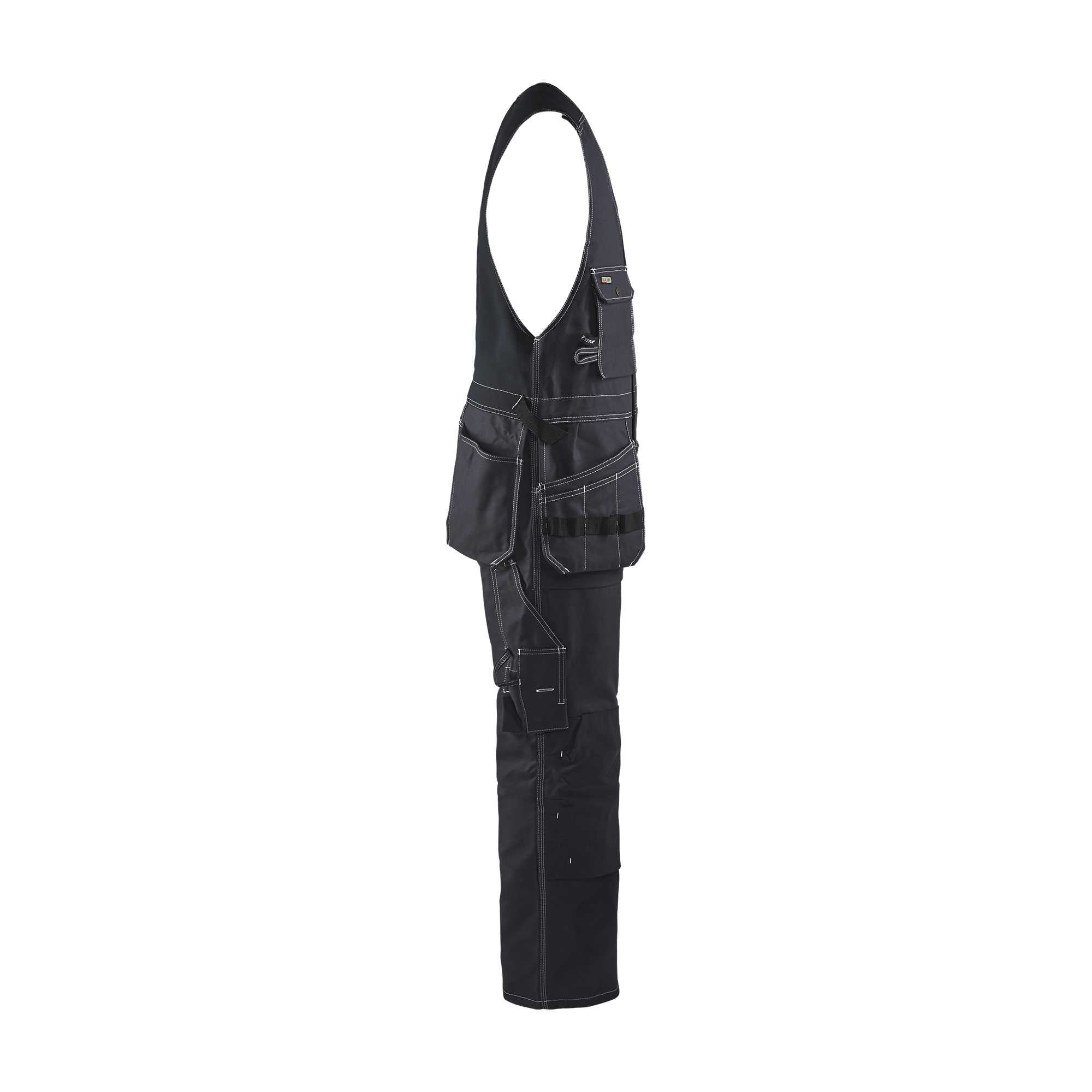 BLAKLADER 26501370 Sleeveless Overalls Work Overall Men - 100% Cotton